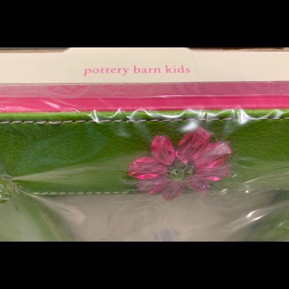 Pottery Barn Kids lime/hot pink 5x7 picture frame - Picture 2 of 3